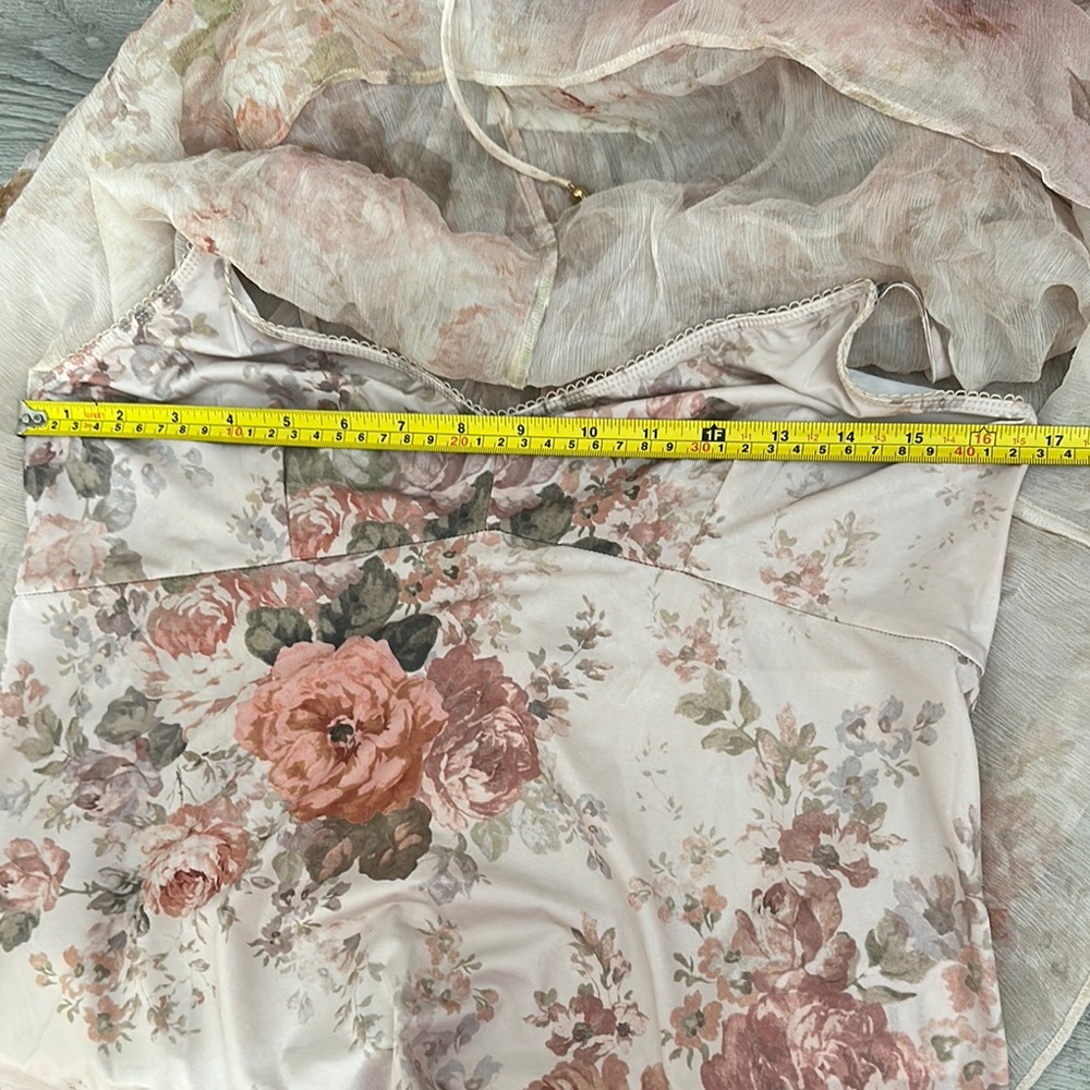 NWT Zimmermann Floral Ruffle Top - Picture 16 of 17